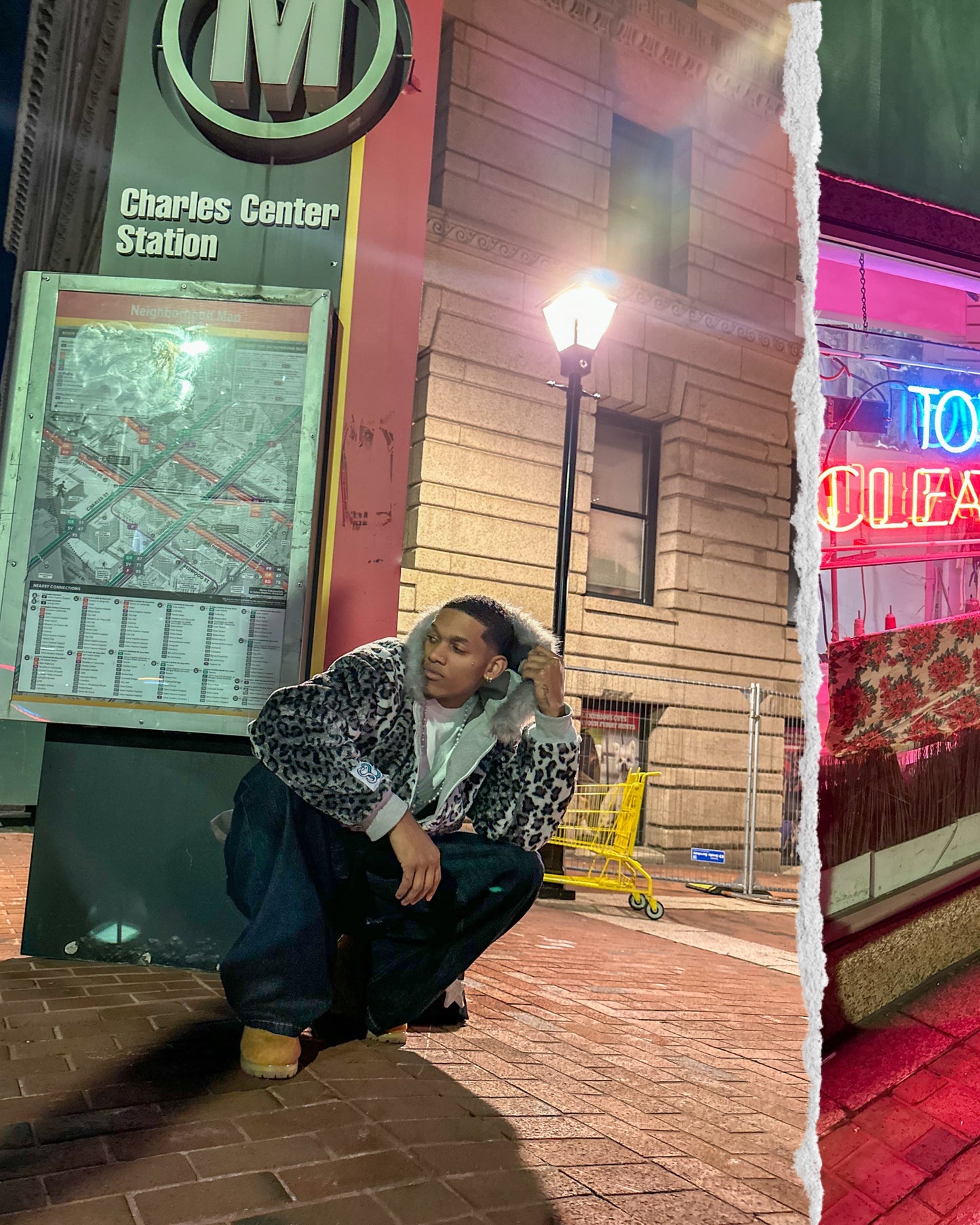 SS Reversible Cropped Hoodie