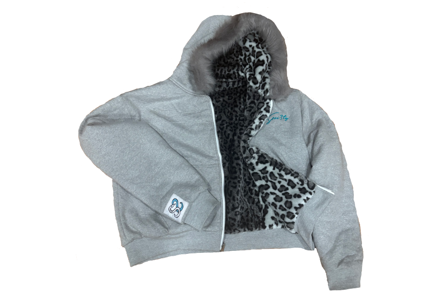 SS Reversible Cropped Hoodie